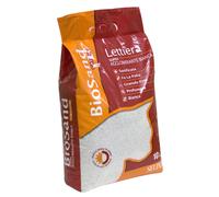 Biosand Lettiera per gatti Super Agglomerante Bianca Profumata 10 Litri
