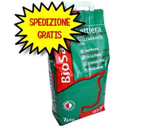 BIOSAND LETTIERA SUPER AGGLOMERANTE FINE PROFUMATA 7,5 KG