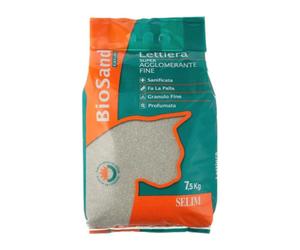 Biosand Lettiera SuperAgglomerante Fine 7,5kg