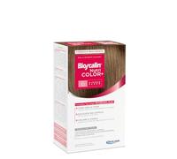 BIOSCALIN NUTRICOLOR PLUS 6 BIONDO SCURO CREMA COLORANTE 40 ML + RIVELATORE CREMA 60 ML + SHAMPOO 12 ML + TRATTAMENTO FINALE BALSAMO 12 ML