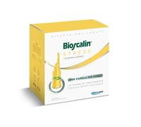 Bioscalin Stress Fiale Anticaduta Monodose per Capelli più Vitali, Utilizzo 15 Giorni per Capelli Donna e Uomo, Texture Leggera per Tutti i Tipi di Capelli, Senza Parabeni