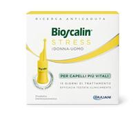 Biòscalin Stress UOMO DONNA - 7 Fiale Trattamento anticaduta per capelli più Vitali