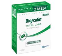 BIOSCALIN TOTAL CARE DONNA - UOMO 60 Compresse Capelli Cute Unghie Forti 2 Mesi