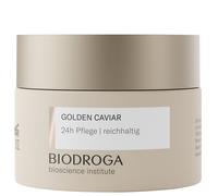 BIODROGA Bioscience Institute - Golden CAVIAR 24h cura ricca, 50 ml, lussuosa cura della pelle dalla Foresta Nera per pelli secche e esigenti, cura nutriente, idratante della pelle