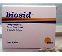 Biosid Integratore Di Ferro Bivalente E Acido Folico 30 Capsule