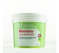 Biosistem Opaco Idropittura murale superlavabile Bianco per interni - Bianco, 14