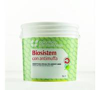 Biosistem Opaco Idropittura murale superlavabile Bianco per interni - Bianco, 5 l