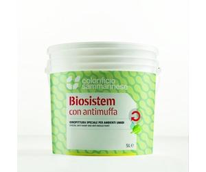 Biosistem Opaco Idropittura murale superlavabile Bianco per interni - Bianco, 5 l