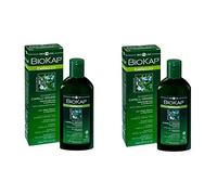BIOSLINE - BIOKAP SHAMPOO CAPELLI GRASSI 2 CONFEZIONI DA 200 ML, normalizzante, sebo-equilibrante, rivitalizzante