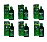 BIOSLINE - BIOKAP SHAMPOO CAPELLI GRASSI 6 CONFEZIONI DA 200 ML, normalizzante, sebo-equilibrante, rivitalizzante