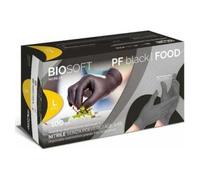 BIOSOFT. 1000 GUANTI - GUANTI NITRILE NERO L PZ.100 IN 10 CONFEZIONI 805864784