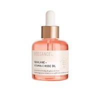 Biossance Squalane + olio di rosa alla vitamina C, olio per il viso per illuminare visibilmente, idratare, rassodare e rivelare la pelle radiosa (28,3 g).