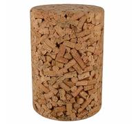 Biosughero - Sgabello in sughero Mille Tappi - Dimensioni cm: Ø30 x h.45