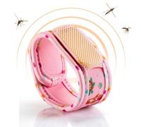 BIOSYNEX - Parakito - Braccialetto anti-zanzare ricaricabile - 2 ricariche incluse - 1 mese di utilizzo - Senza DEET - Junior 3+ (Sirene)