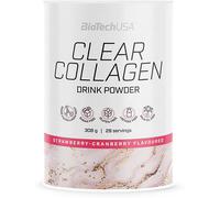 BioTech Clear Collagen 308g Strawberry Cranberry