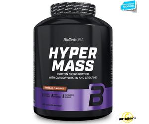 Biotech Hyper Mass 2,27 Kg Mega Mass Gainer con Proteine Whey Creatina e Bcaa