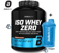BIOTECH - Iso Whey Zero 1,816 g Proteine Isolate del Siero + Shaker