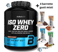 BIOTECH - Iso Whey Zero 1816 g Proteine Isolate del Siero del latte + 4 Barrette
