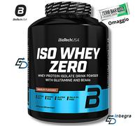 BIOTECH - Iso Whey Zero 1816 gr Proteine Isolate del Siero + OMAGGIO 1 Barretta