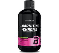 BioTechUSA L-Carnitine + Chrome concentrato per la preparazione di bevande aroma Orange 500 ml