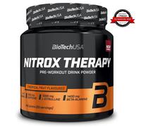 Biotech Nitrox Therapy 340 gr Pre Workout con Arginina Beta Alanina Citrullina
