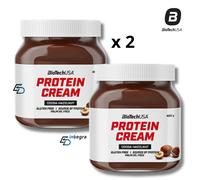 BIOTECH - Protein Cream - 400g x 2 Cacao Nocciola