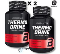 BIOTECH THERMO DRINE 60 cps x2 = 120 cps Termogenico Brucia Grassi con Caffeina
