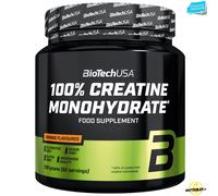 Biotech Usa 100% Creatine Monohydrate - 300 gr Creatina aromatizzata