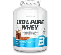 BioTech USA 100% Pure Whey Protein 2000g BCAA Integratore Muscolare + Shaker