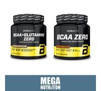 Biotech USA Bcaa + Glutamina Zero 480g 3 Gusti Amminoacidi Ramificati