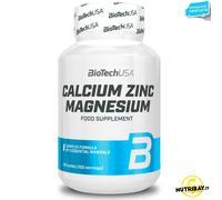 Biotech Usa Calcium Zinc Magnesium 100 cpr Calcio Magnesio Zinco Ferro e Boro