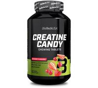 BioTech USA Creatine Candy 240 Compresse 480g Energia Forza (52,06€/kg)
