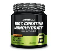 Biotech USA Creatine Monohydrate 300 gr Pura Creatina Micronizzata Aromatizzata