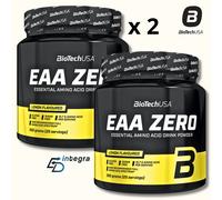 BIOTECH USA - EAA Zero 350g x 2 = 700g Aminoacidi Essenziali Zero Carboidrati