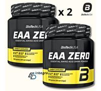 BIOTECH USA - EAA Zero 350g x 2 = 700g Aminoacidi Essenziali Zero Carboidrati