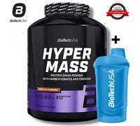 BIOTECH USA Hyper Mass 2270 gr GAINER con Proteine e Creatina + SHAKER