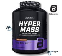 BIOTECH USA Hyper Mass 2270g - Mass Gainer con Proteine, Carboidrati e Creatina