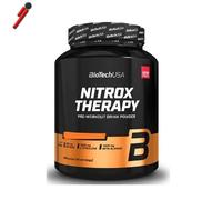 BioTech Usa, Nitrox Terapy, 680 g Pre allenamento con Bcaa Caffeina