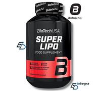 BIOTECH USA - Super Lipo 120 cpr x 2 = 240 cpr Controllo del Peso Brucia Grassi