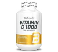 BioTechUSA Vitamin C 1000 compresse per rinforzare il sistema immunitario, per unghie e pelle bellissimi 100 comp