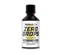 Biotech USA Zero Gocce 50ml 10 Sapori Naturale senza Zucchero Sostituto