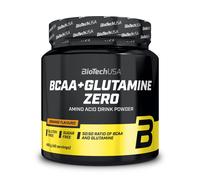 BioTechUSA BCAA + Glutamine Zero 480 g Arancia, senza zucchero