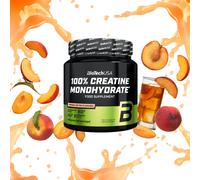 Biotech USA Creatina Monoidrato Pura Micronizzata Aromatizzata 300 g
