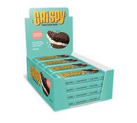 BioTechUSA Crispy Protein Bar | Dolce e croccante | Delizia ricca di proteine | Energia e supporto muscolare in movimento, 16x40g, Cacao