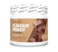 BioTechUSA Flavour Power, Dolcificante in polvere aromatizzato a base di sucralosio senza zuccheri aggiunti, senza glutine, con inulina, 160 g, Cioccolato