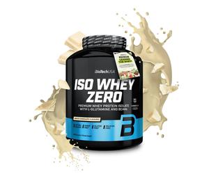 BioTechUSA Iso Whey Zero | isolato di siero ad alto contenuto proteico | Con BCA