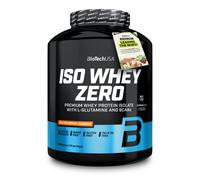 BioTechUSA Proteine del siero del latte isolate Iso Whey Zero Caramello Salato 1816 g