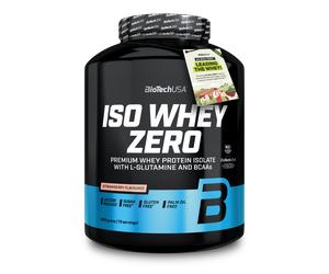 BioTechUSA Iso Whey Zero Isolato WPI 1816 g Fragola