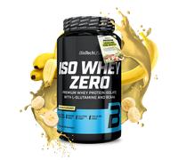 BioTechUSA Iso Whey Zero Isolato WPI 908 g Banana Senza Glutine