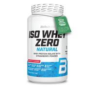 BioTechUSA Iso Whey Zero Natural WPI Fragola Senza Lattosio 908g